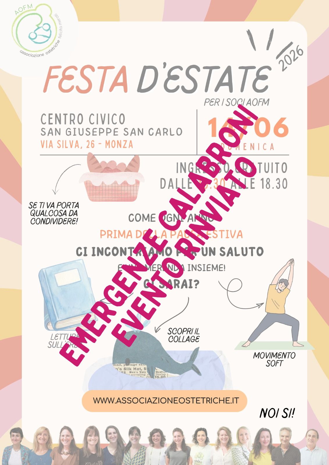 Festa d'estate 2026 - RIMANDATA
